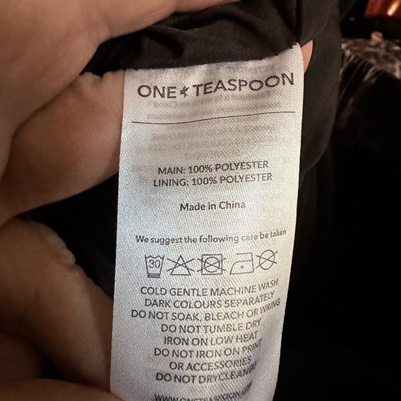 ONE TEASPOON Animal Print Puffer Jacket - Picture 8 of 10